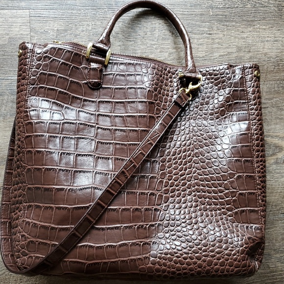 The Limited Handbags - THE LIMITED | Large Faux Snakeskin Tote